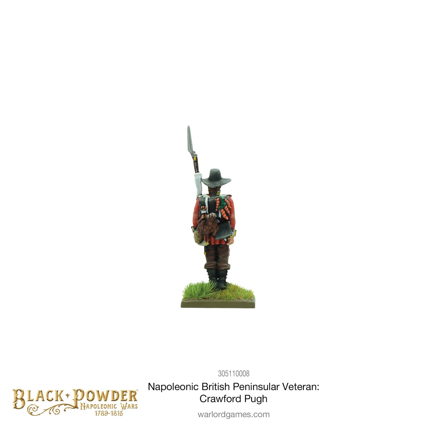 Black Powder: British - Napoleonic British Peninsular Veteran: Crawford Pugh