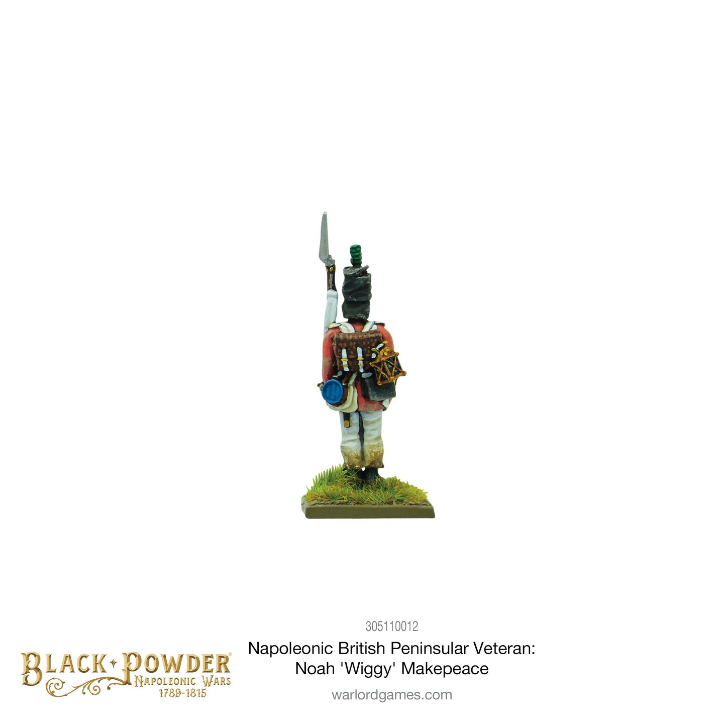Black Powder: British - Napoleonic British Peninsular Veteran: Noah 'Wiggy' Makepeace