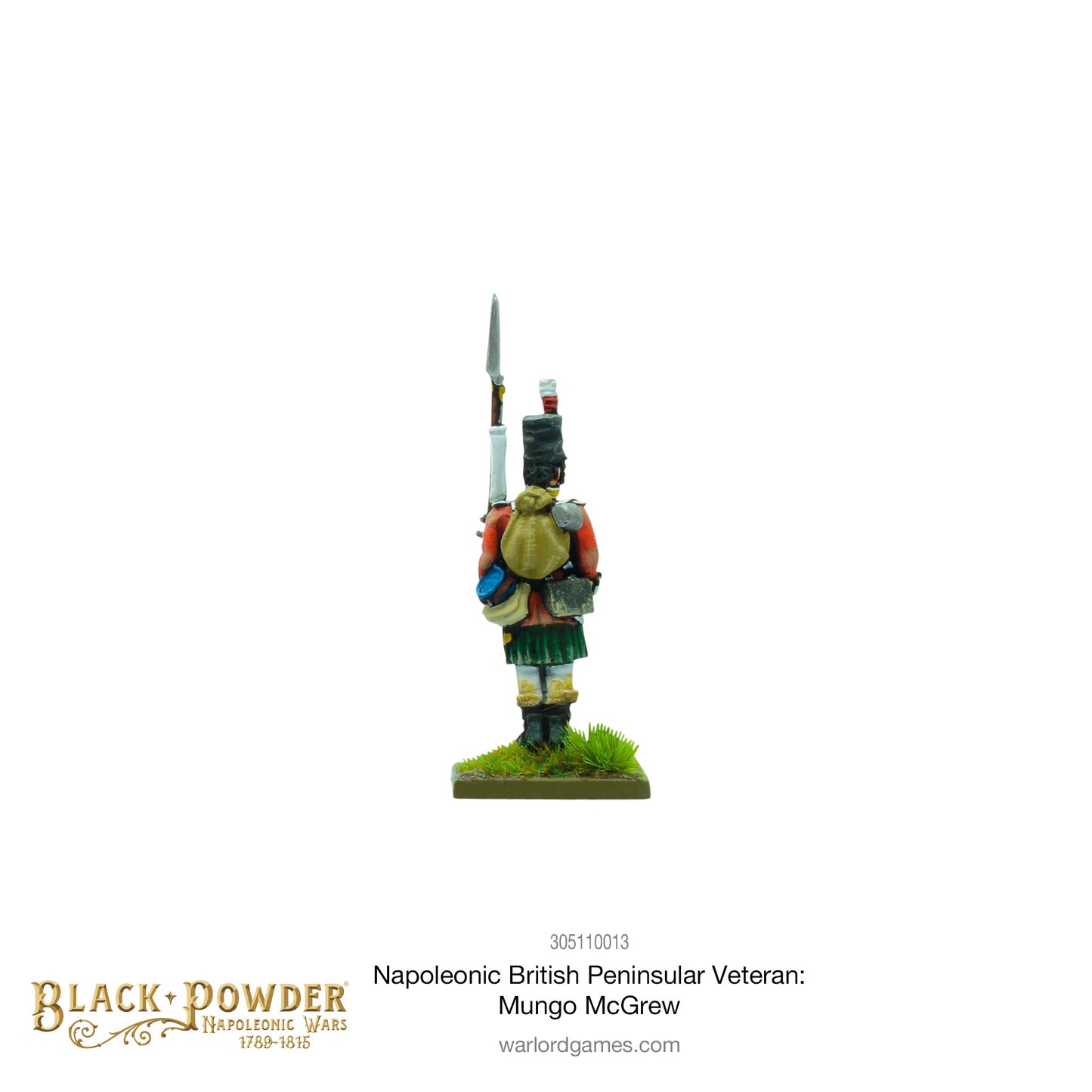 Black Powder: British - Napoleonic British Peninsular Veteran: Mungo McGrew