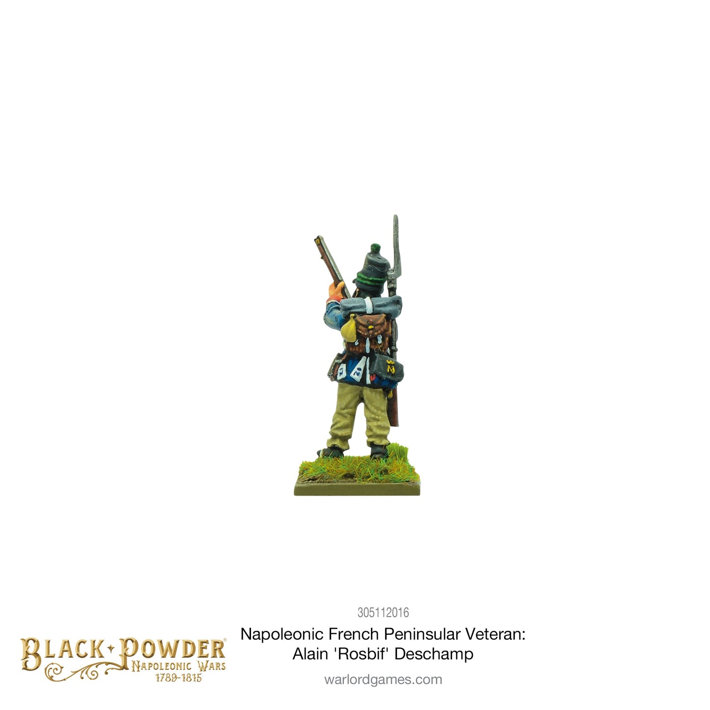Black Powder: French - Napoleonic French Peninsular Veteran: Alain 'Rosbif' Deschamp