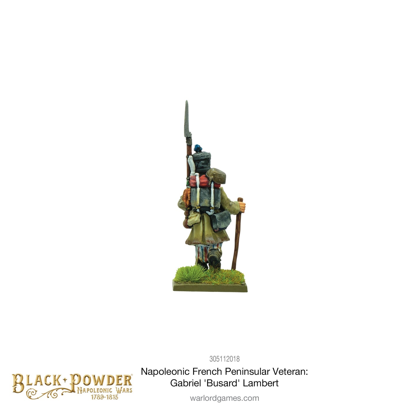 Black Powder: French - Napoleonic French Peninsular Veteran: Gabriel 'Busard' Lambert