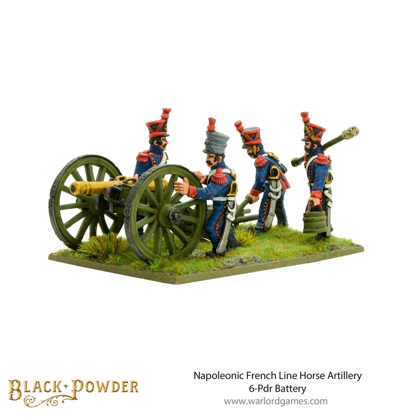 Black Powder: French - Napoleonic French Line Horse Artillery 6-Pdr Battery