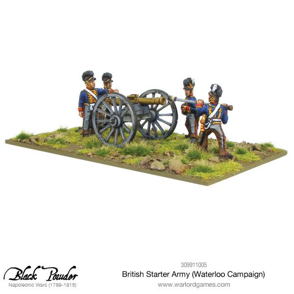 Black Powder: British - Napoleonic British starter army (Waterloo campaign)