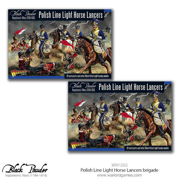Black Powder: French - Polish Line Light Horse Lancers brigade