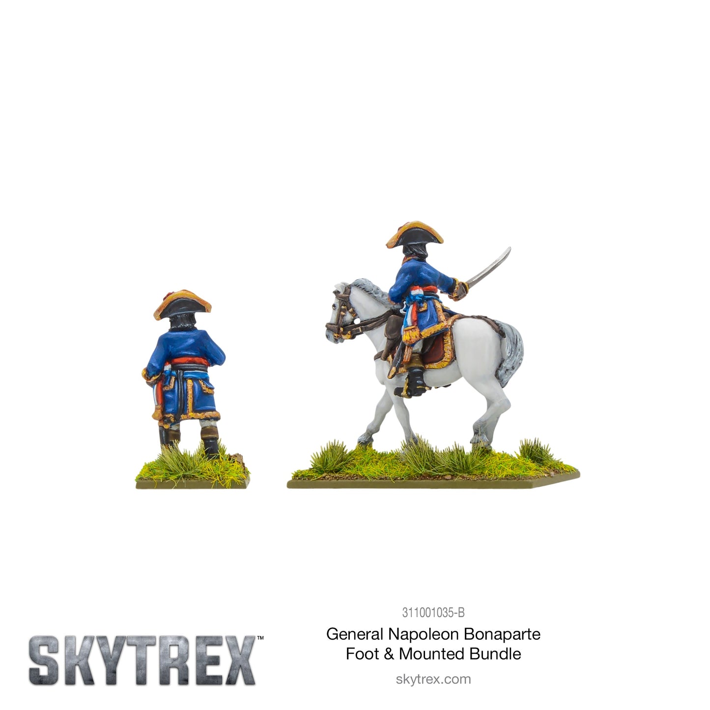 Black Powder: French - General Napoleon Bonaparte Foot and Mounted Bundle