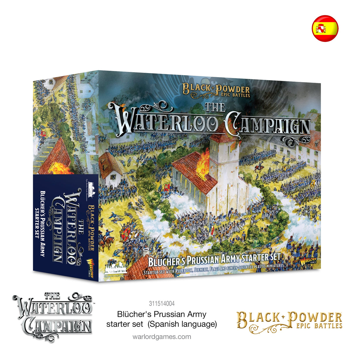 Epic Battles: Waterloo - Battles Waterloo - Blücher's Prussian Army Starter Set (Spanish language)
