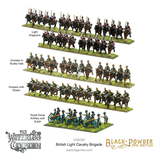 Epic Battles: Waterloo - Battles: Waterloo - British Light Cavalry Brigade