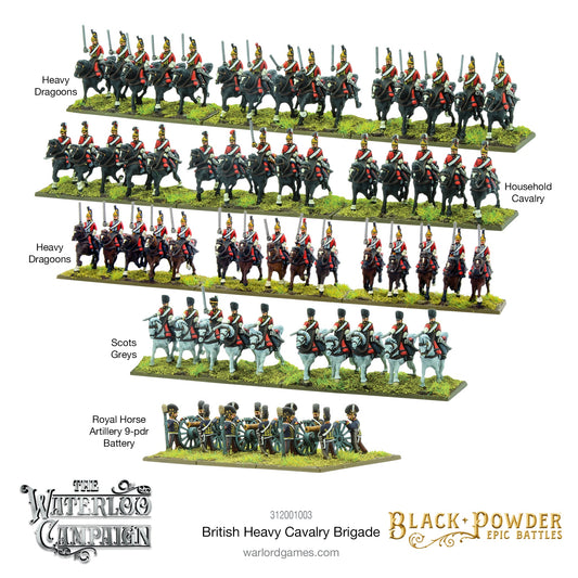 Epic Battles: Waterloo - Battles: Waterloo - British Heavy Cavalry Brigade