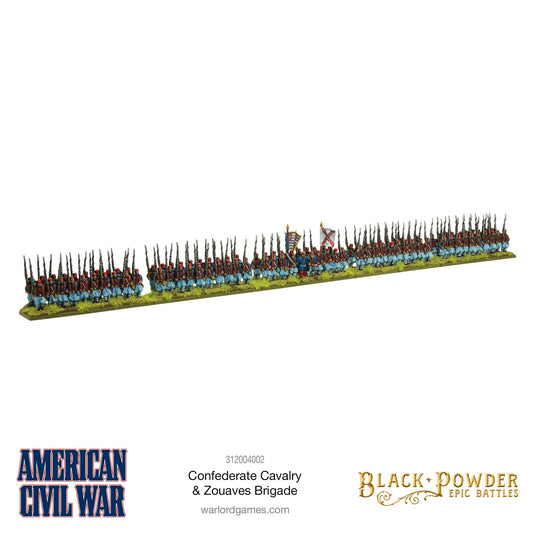 Epic Battles: American Civil War - Battles - American Civil War Confederate Cavalry & Zouaves Brigade