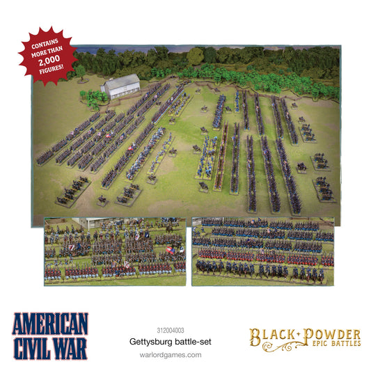 Epic Battles: American Civil War - Battles - American Civil War Gettysburg Battle Set