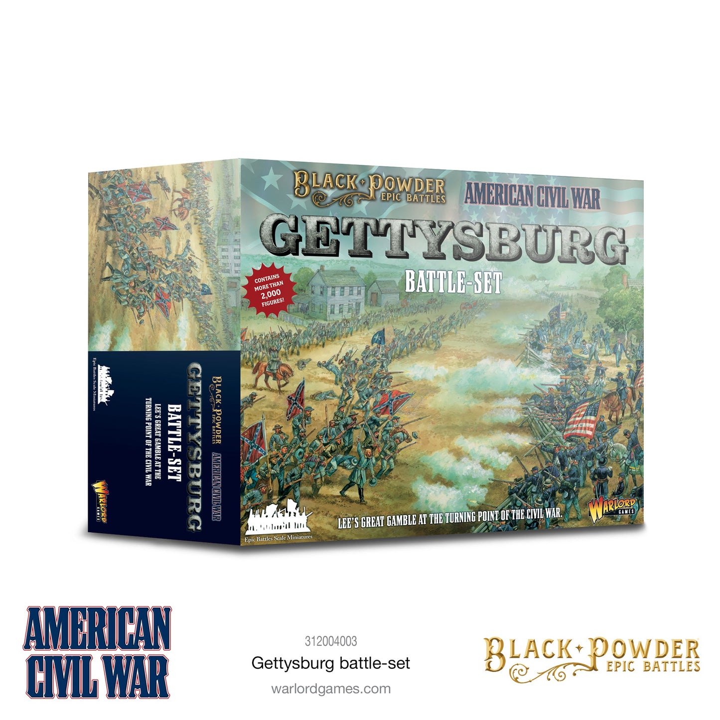 Epic Battles: American Civil War - Battles - American Civil War Gettysburg Battle Set