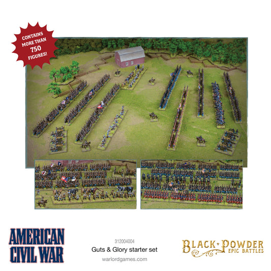 Epic Battles: American Civil War - Battles - American Civil War Guts & Glory Starter Set
