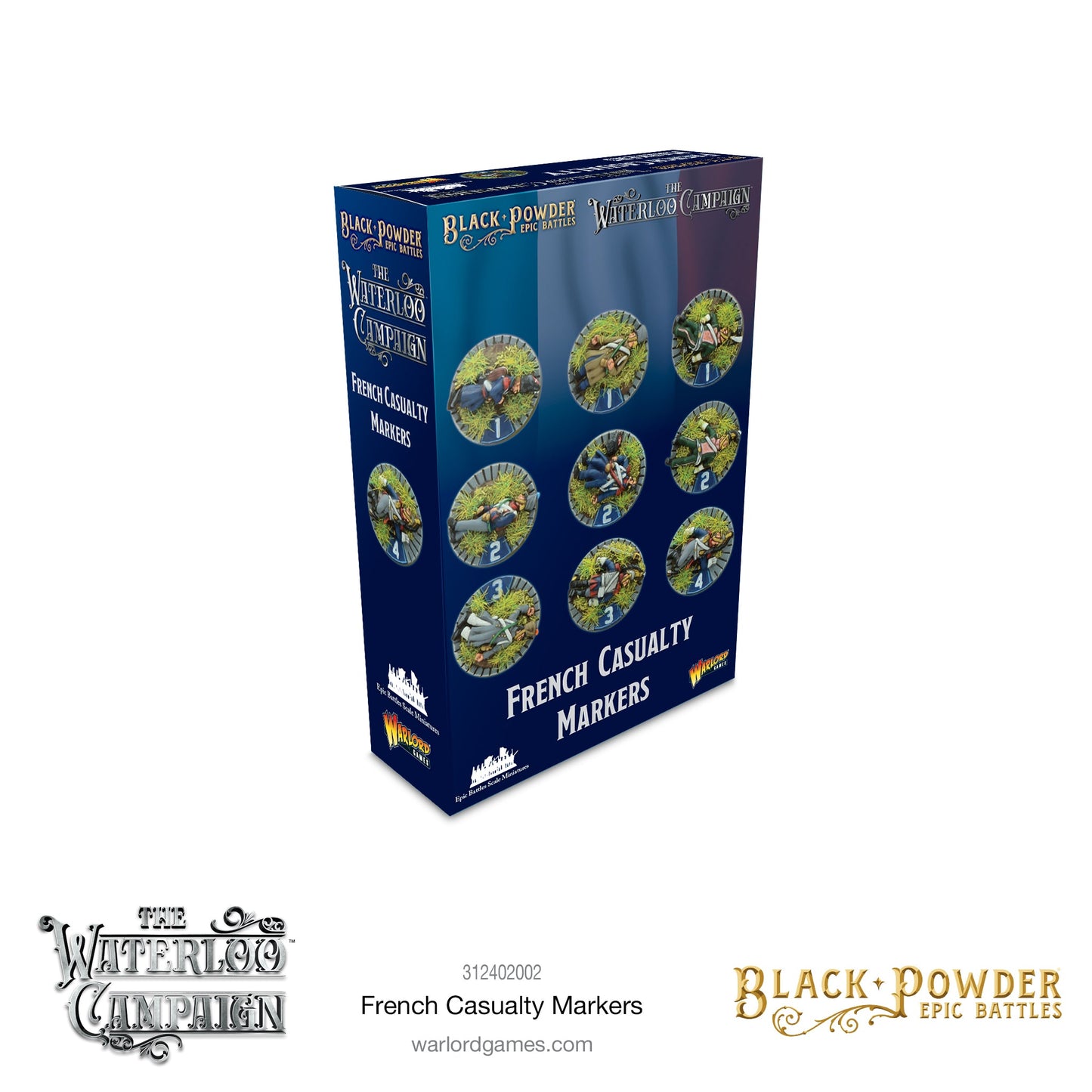Epic Battles: Waterloo - Battles: Napoleonic French Casualty Markers
