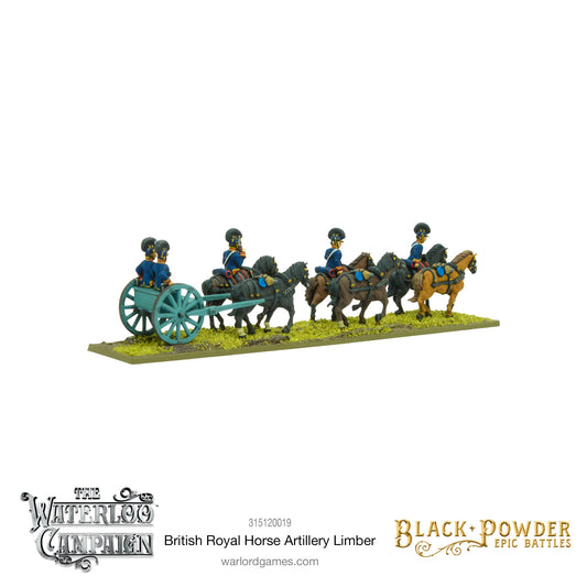 Epic Battles: Waterloo - Battles: Napoleonic British Royal Horse Artillery Limber