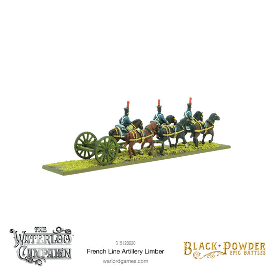 Epic Battles: Waterloo - Battles: Napoleonic French Line Artillery Limber