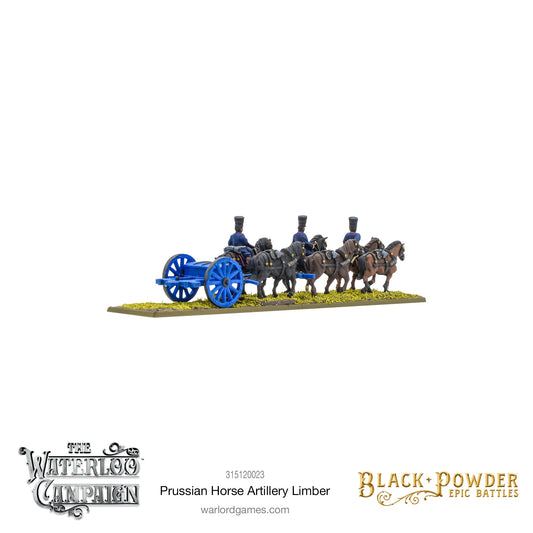 Epic Battles: Waterloo - Battles: Napoleonic Prussian Horse Artillery Limber