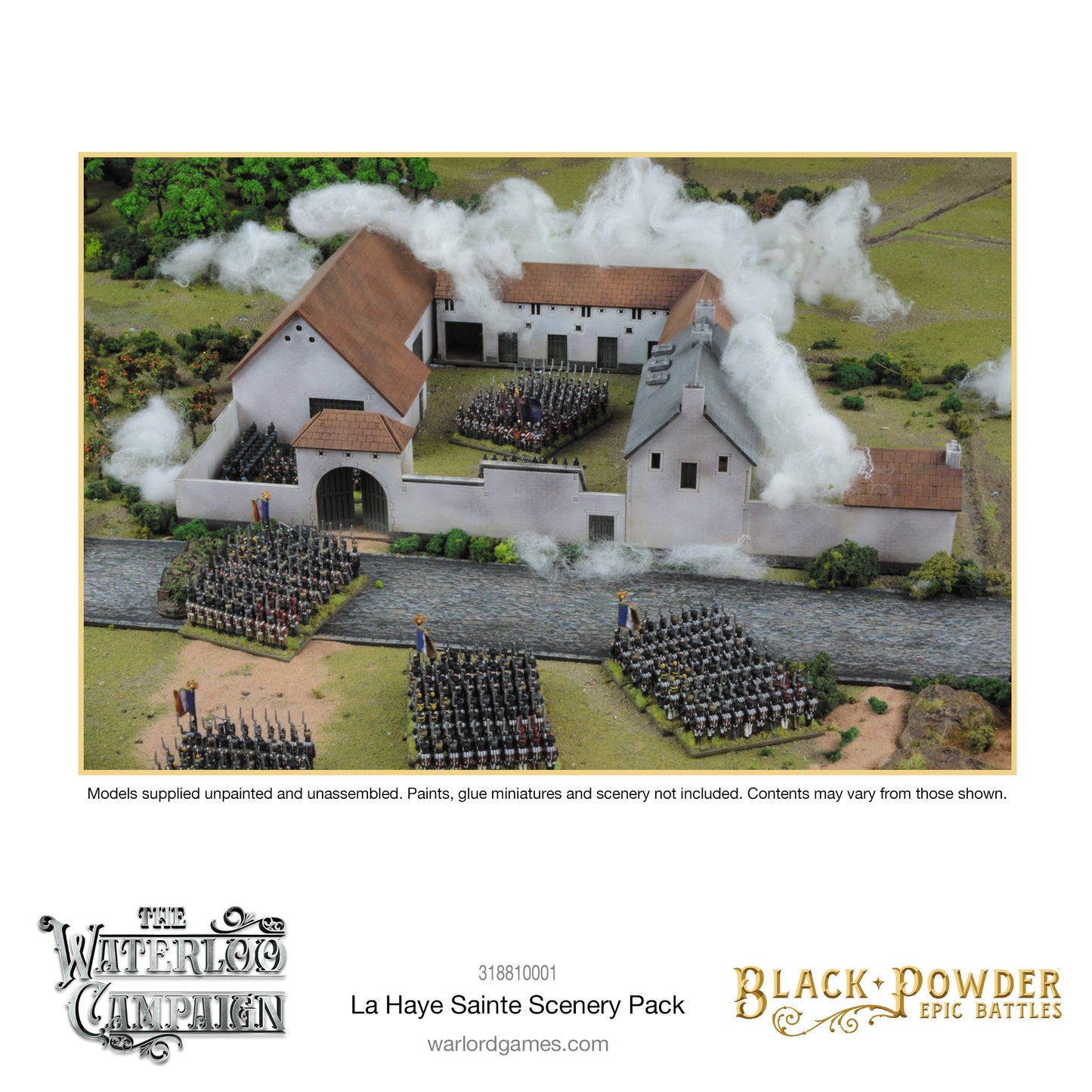 Epic Battles: Waterloo - Battles: Waterloo - La Haye Sainte Scenery Pack