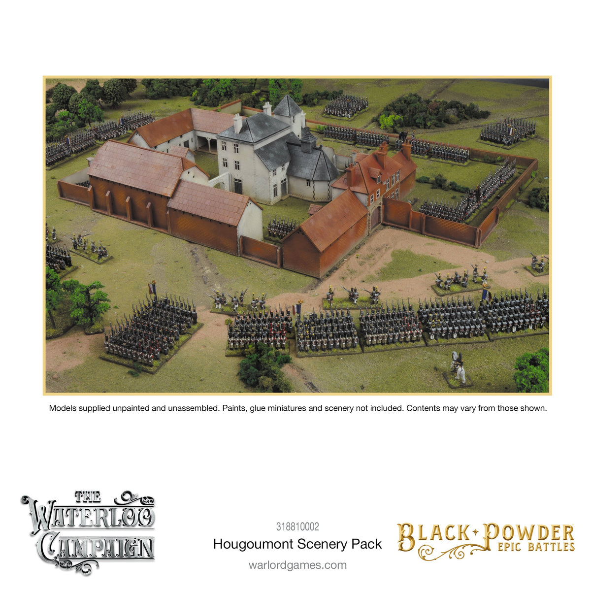 Epic Battles: Waterloo - Battles: Waterloo - Hougoumont Scenery Pack