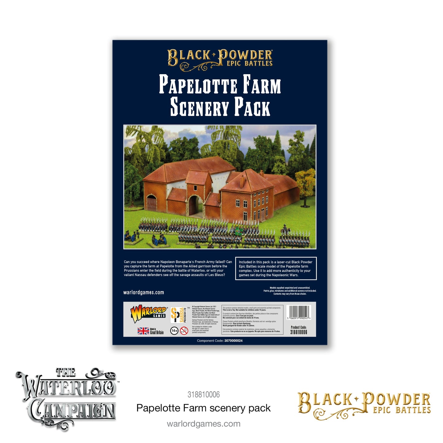Epic Battles: Waterloo - Battles - Waterloo: Papelotte Farm Scenery Pack