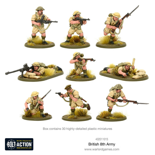 Bolt Action: British 8th Army Platoon
