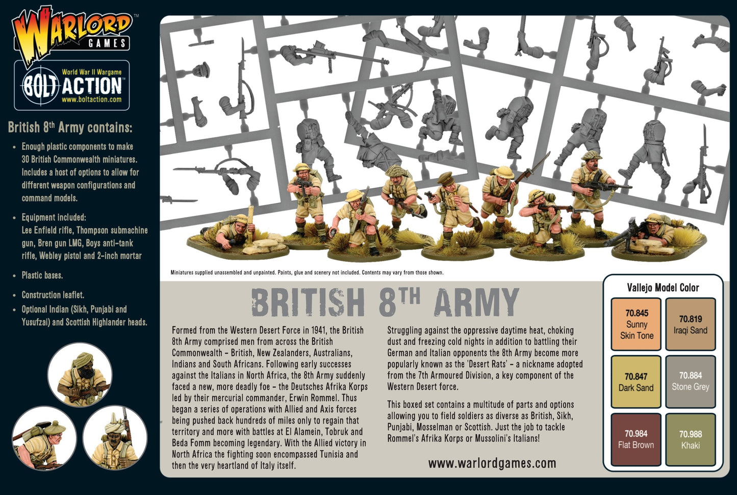 Bolt Action: British 8th Army Platoon
