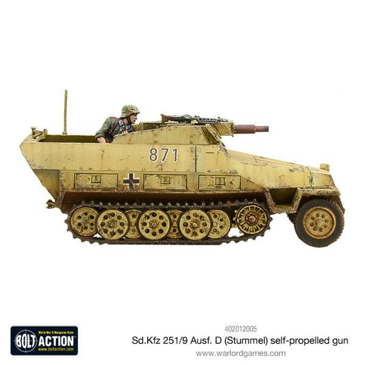 Bolt Action: German - Sd.Kfz 251/9 Ausf D (Stummel) half-track