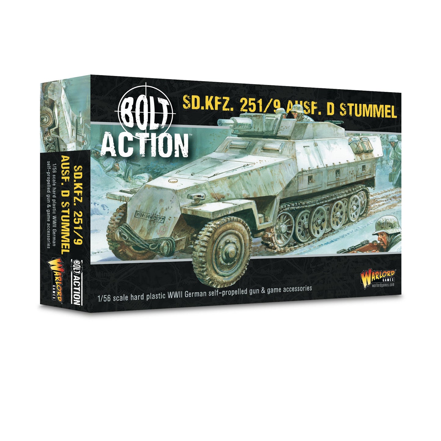 Bolt Action: German - Sd.Kfz 251/9 Ausf D (Stummel) half-track