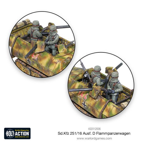 Bolt Action: German - Sd.Kfz 251/16 Flammpanzerwagen