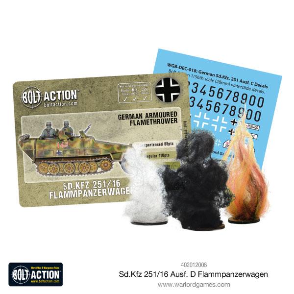 Bolt Action: German - Sd.Kfz 251/16 Flammpanzerwagen