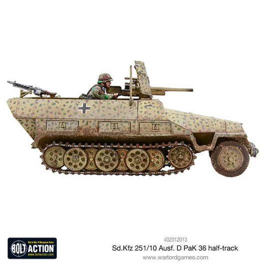 Bolt Action: German - Sd.Kfz 251/10 ausf D (37mm Pak) Half Track
