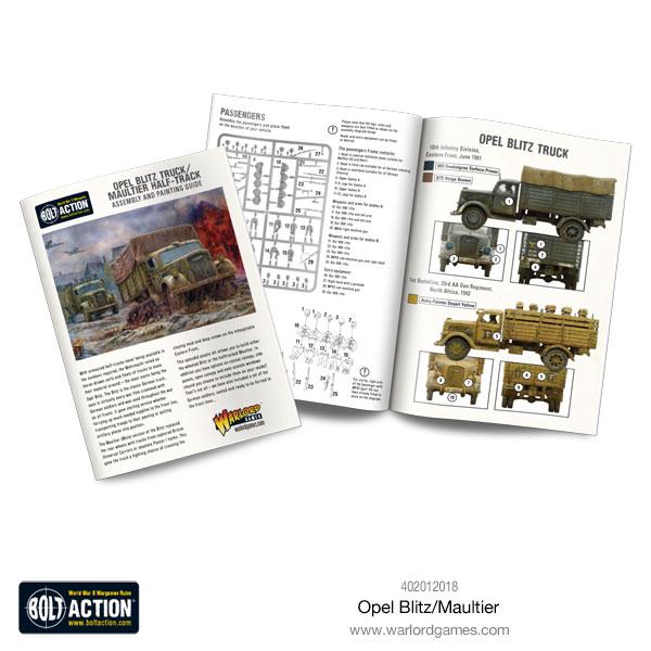 Bolt Action: German - Opel Blitz/Maultier