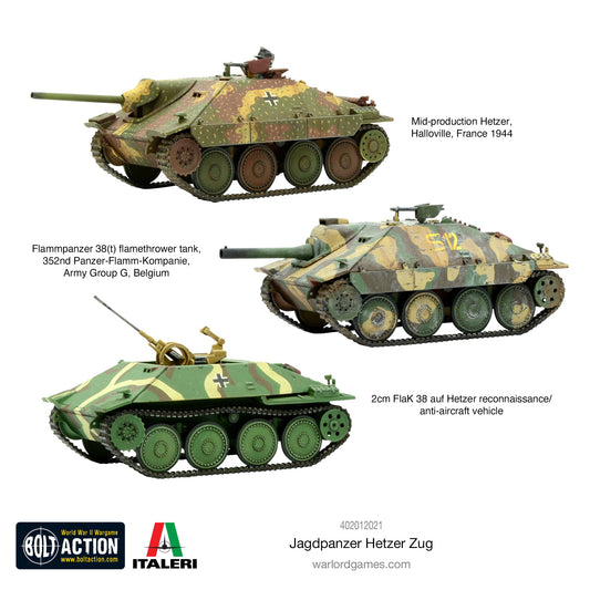 Achtung Panzer!: German Tanks - Jagdpanzer Hetzer zug