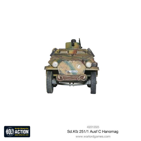 Bolt Action: German - Sd.Kfz 251 C Hanomag