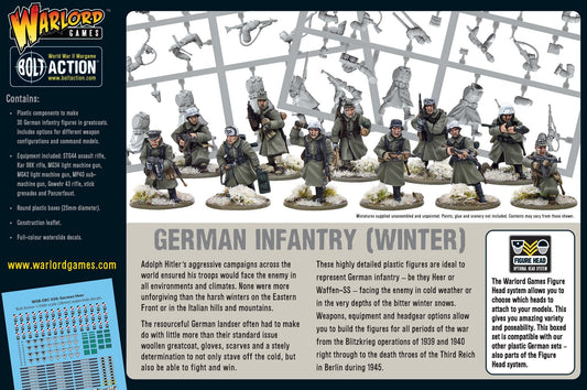 Bolt Action: German - Germans Grenadiers (Winter) Platoon