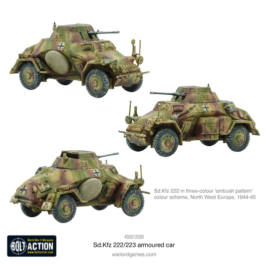 Achtung Panzer!: German Tanks - Sd.Kfz 222/223 armoured car