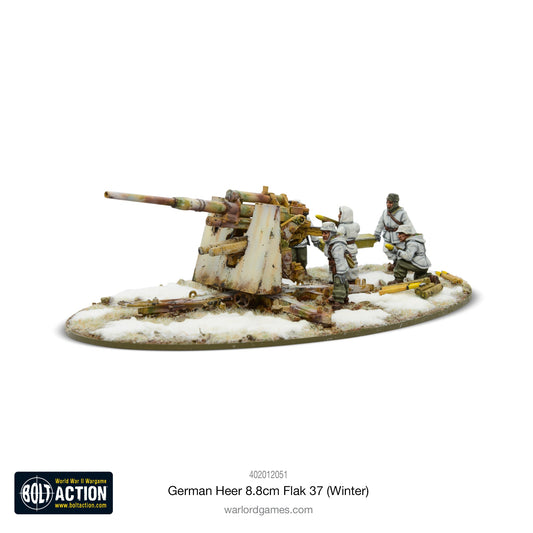 Bolt Action: German - German Heer 8.8cm Flak 37 (Winter)