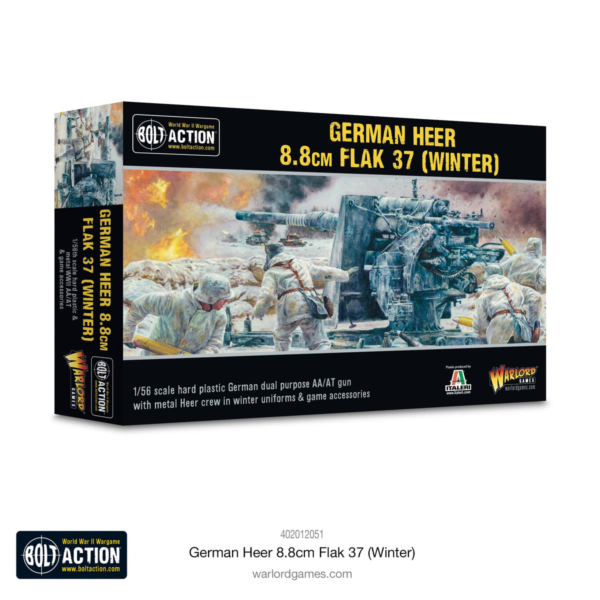 Bolt Action: German - German Heer 8.8cm Flak 37 (Winter)