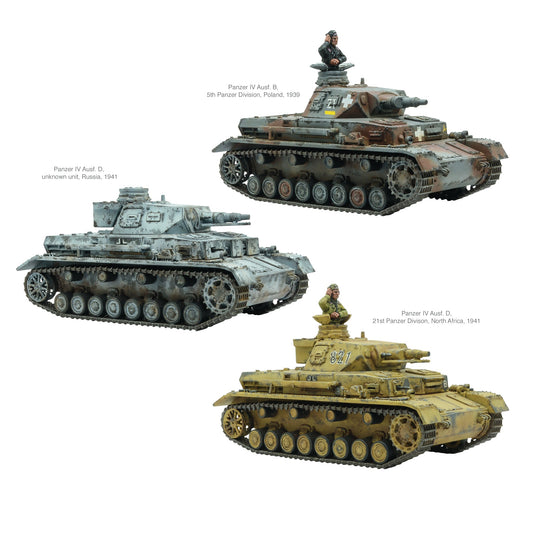Bolt Action: German - Panzer IV Ausf. B/C/D