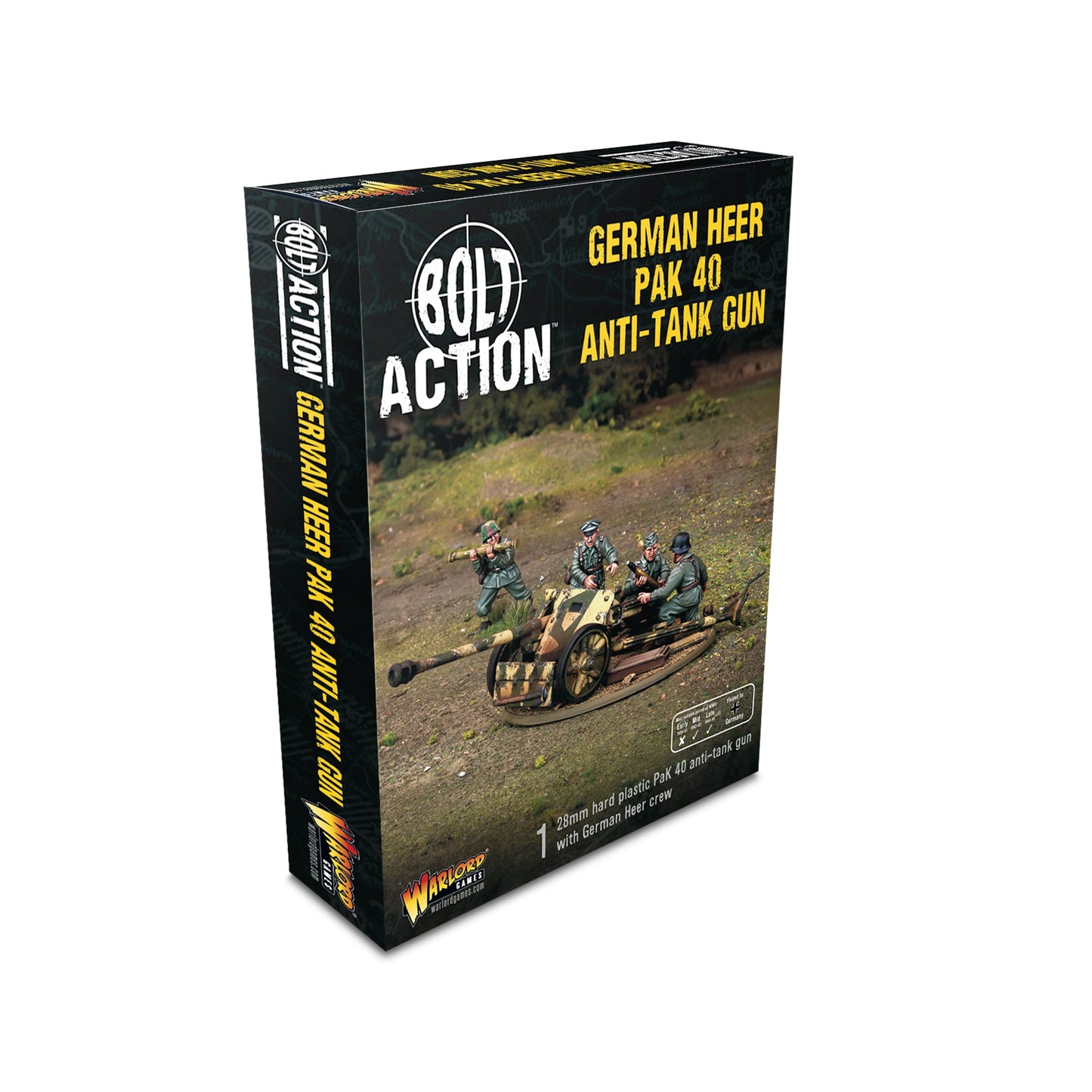 Bolt Action: German - German Pak 40 Anti-Tank Gun