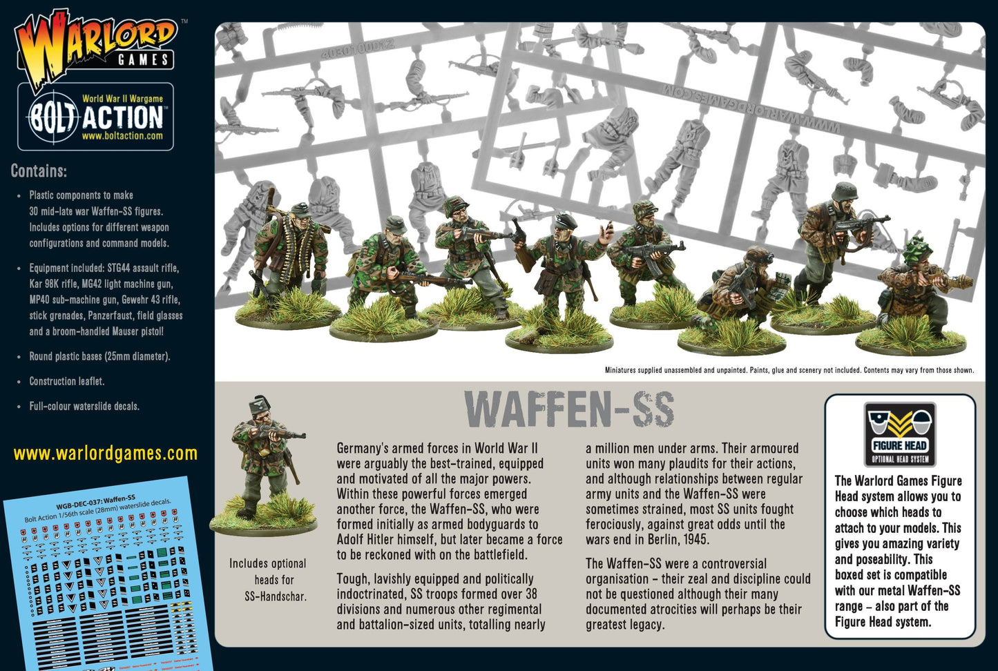 Bolt Action: German - Waffen SS platoon