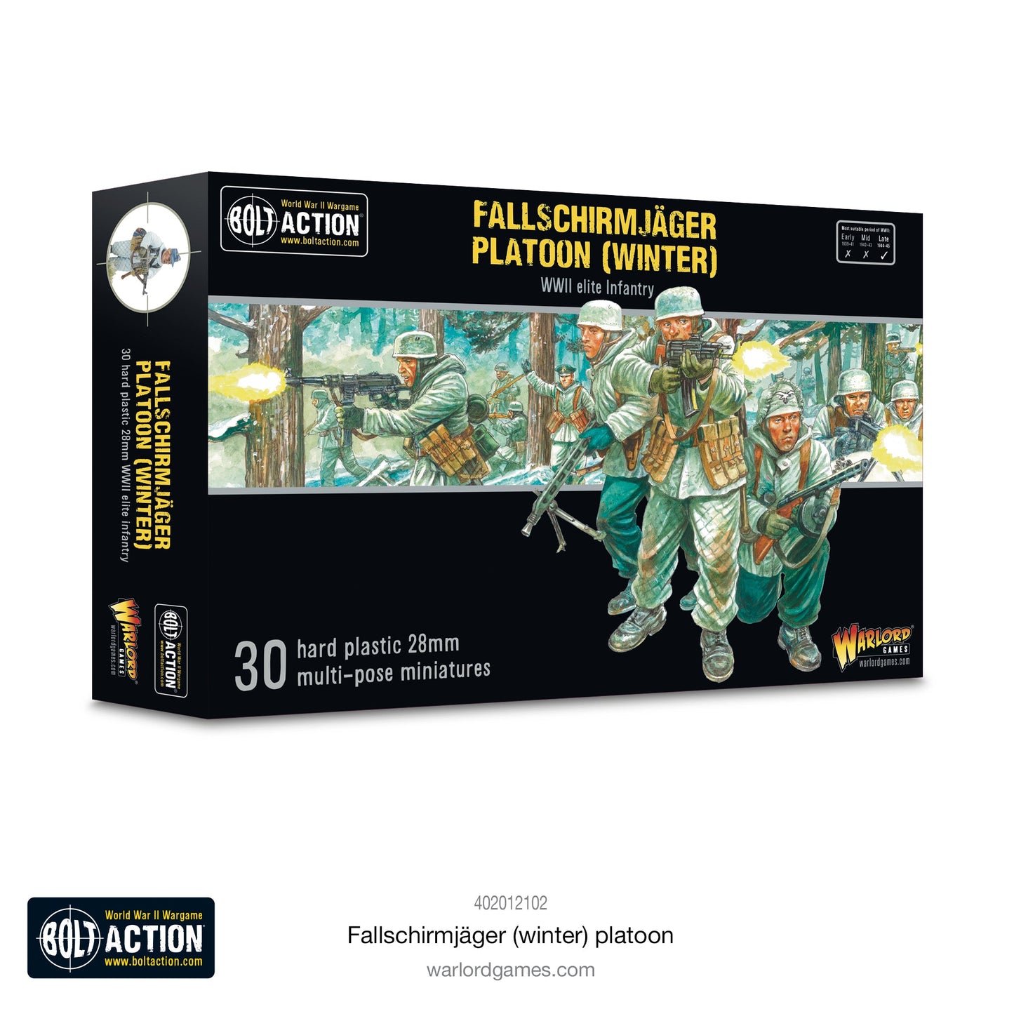 Bolt Action: German - Fallschirmjäger (Winter) Platoon