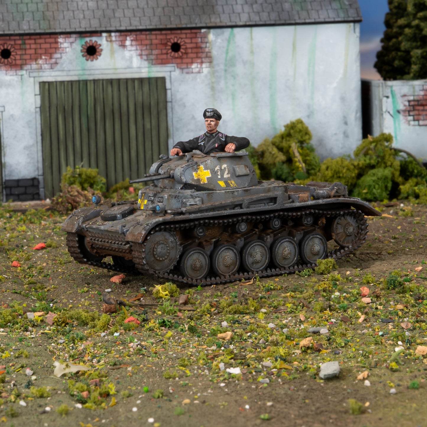 Bolt Action: German - Panzer II (Plastic)