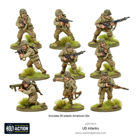 Bolt Action: USA - US Infantry Platoon - WWII American GIs