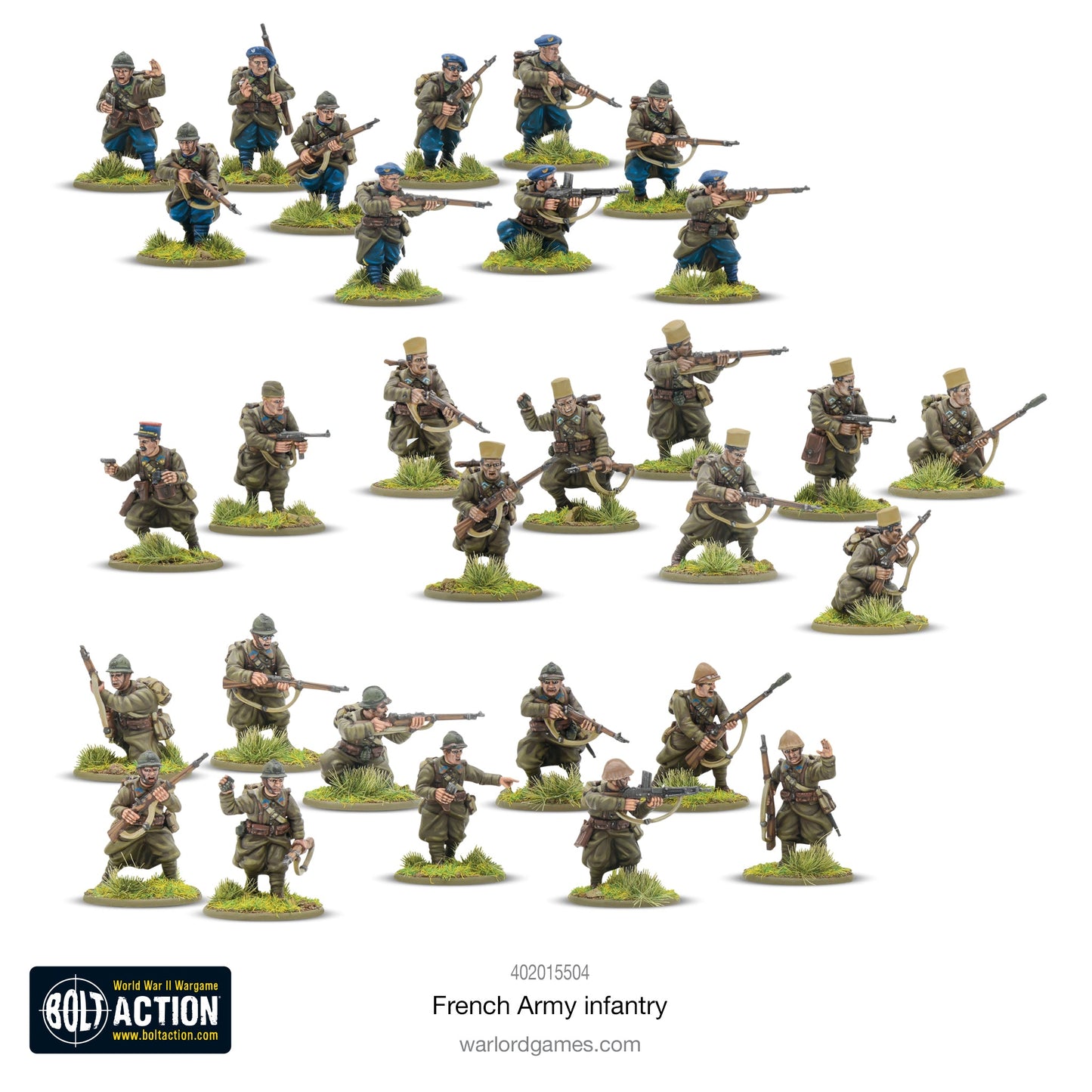 Bolt Action: French Army infantry