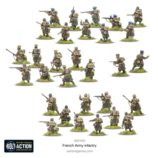 Bolt Action: French Army infantry