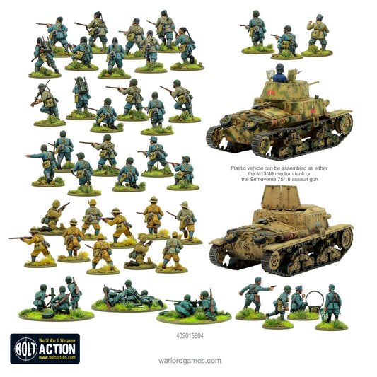 Bolt Action: Avanti Savoia! Italian Army starter army