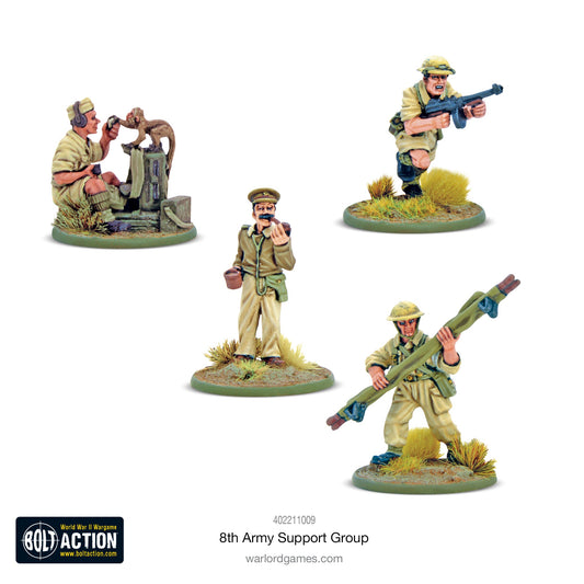 Bolt Action: 8th Army support group