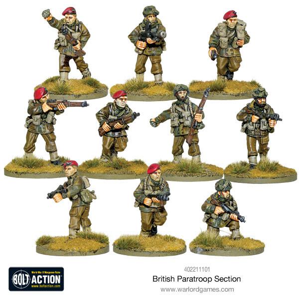 Bolt Action: British Paratroop Section