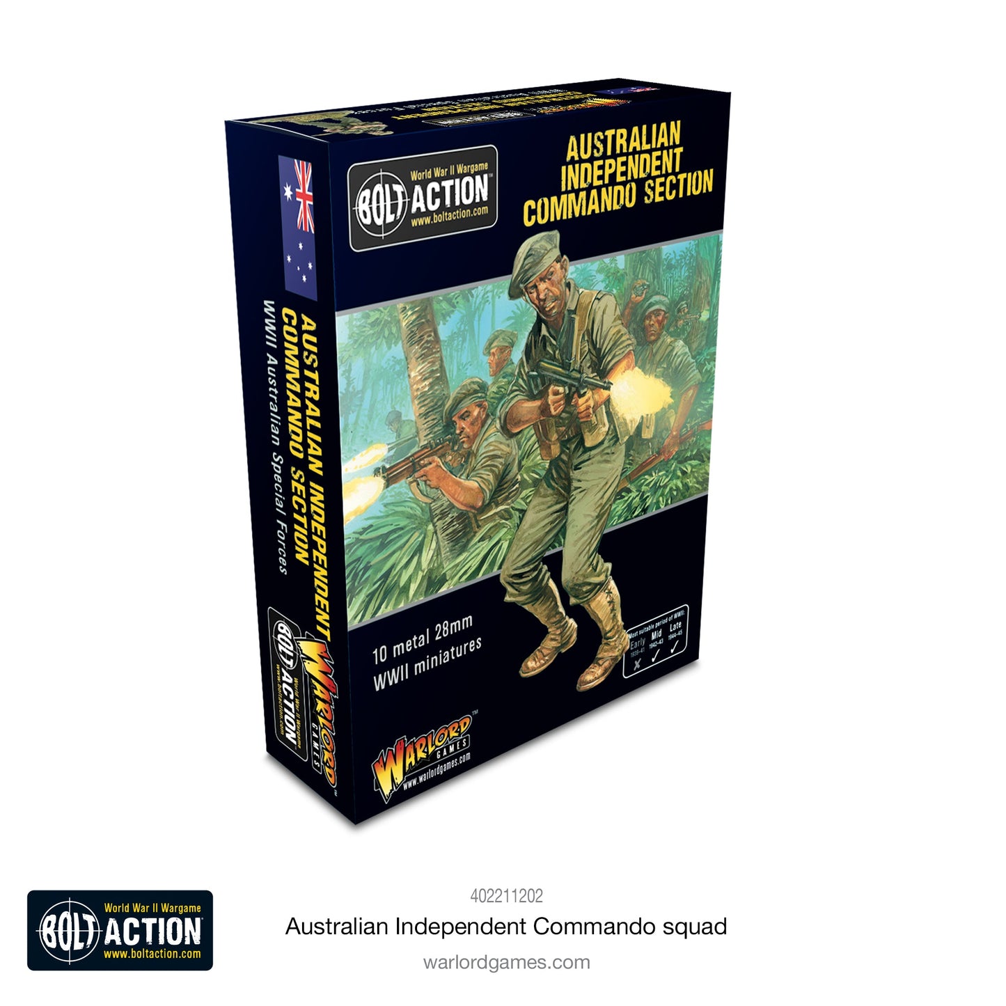 Bolt Action: Australian Independent Commando squad
