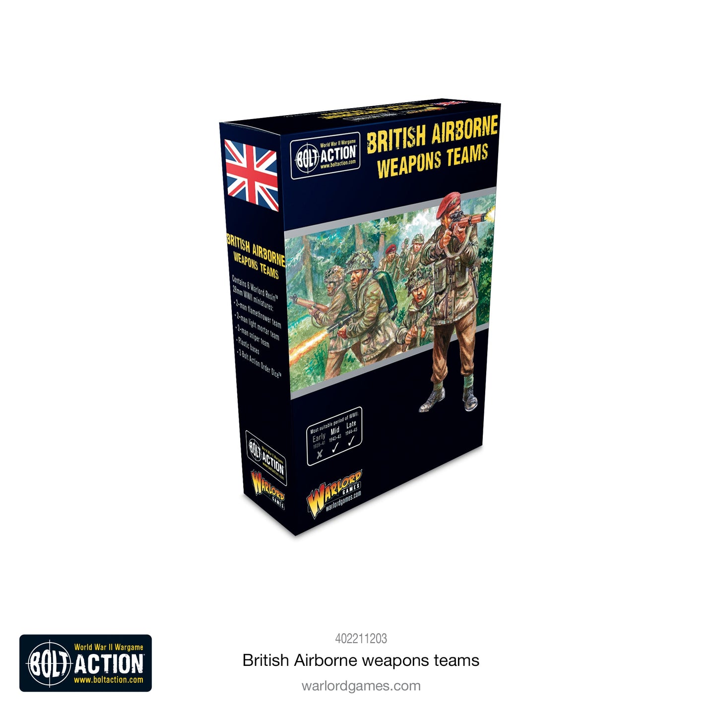 Bolt Action: British Airborne weapons teams